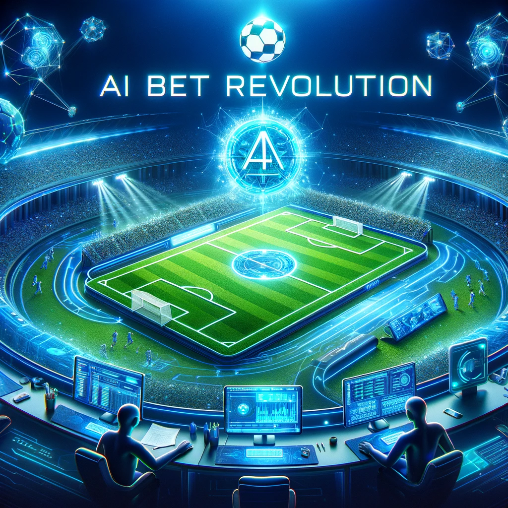 AI Bet Revolution focusing on the integration of AI and blockchain technology in sports betting